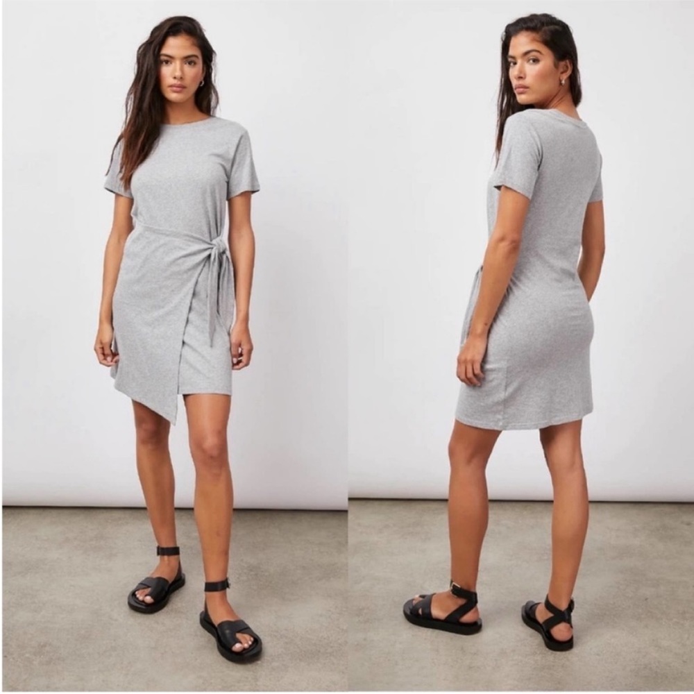 Rails Gray Mini Dress